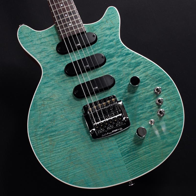 Kz Guitar Works Kz One Semi-Hollow 3s23 Kahler (Emerald Green)の画像